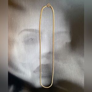 Gold Tone Layering Necklace Chain